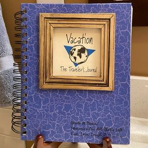 Vacation - The Traveler’s Journal - Blue- Hard Covered Book